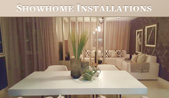 Showhome installation 